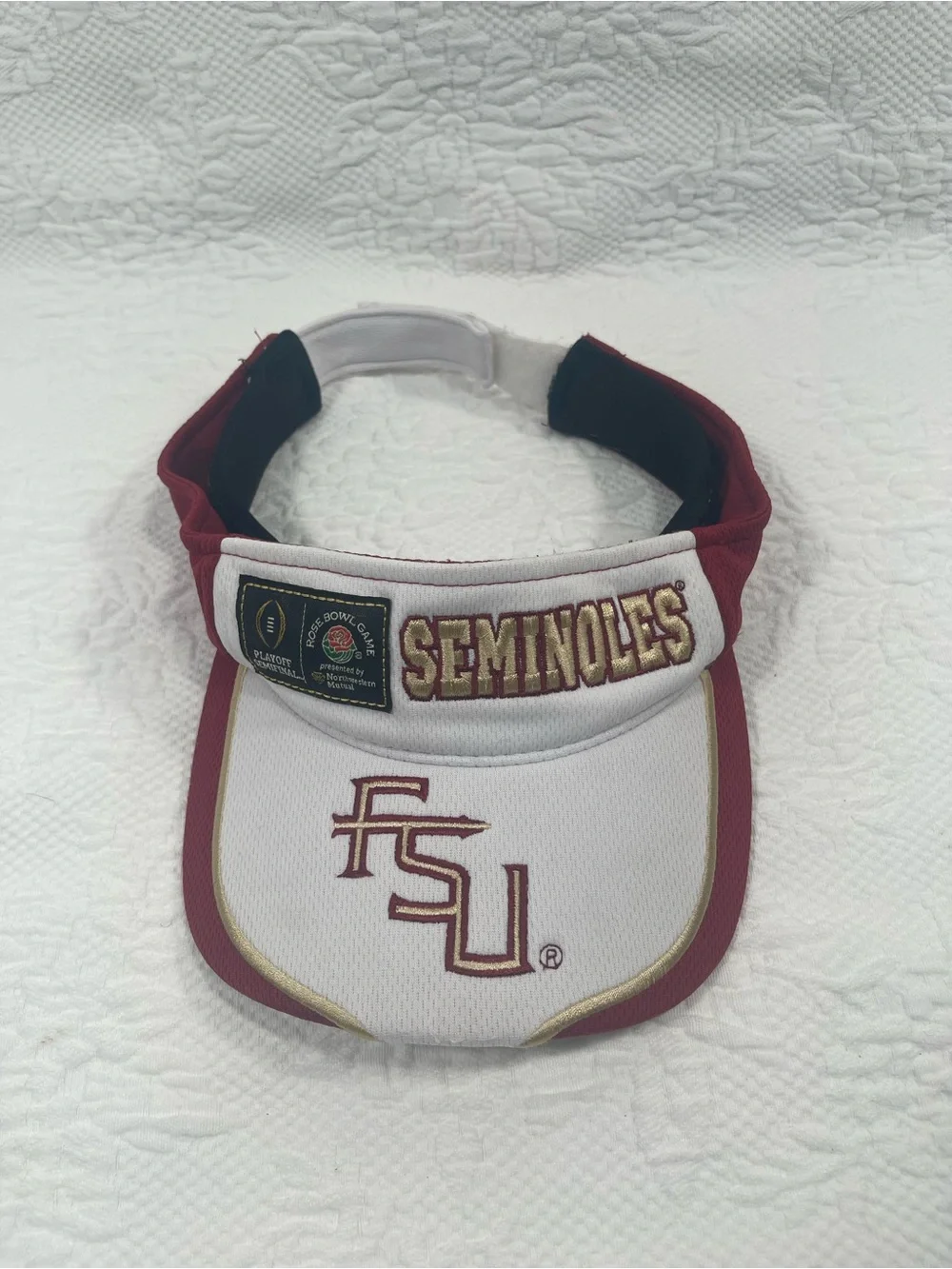 FSU Seminoles Youth Visor - Garnet, White & Gold